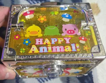 [ 초 레어 ] 헤이세이 레트로 HAPPY Animal! 수납 박스