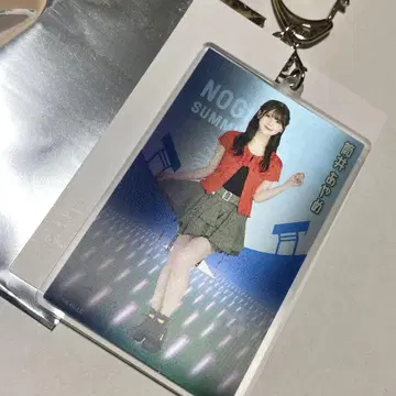 노기자카46 A상 츠츠이 아야메 카드 키링 한여름 전국 투어 2025