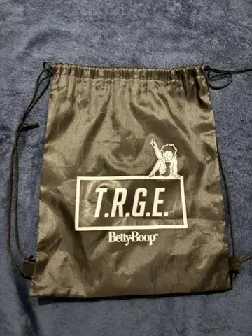 Betty Boop T.R.G.E. 드로우 스트링 백