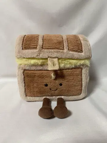 Jellycat 보물 상자형 봉제 인형