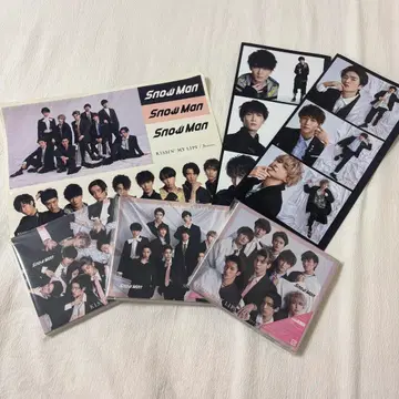Snow Man KISSIN' MY LIPS 3장 세트 특전 포함