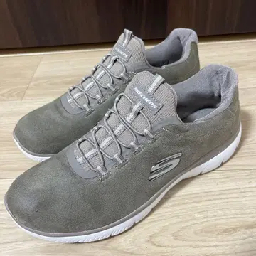 새상품급! SKECHERS 메모리폼 스니커즈 슬립온 24cm