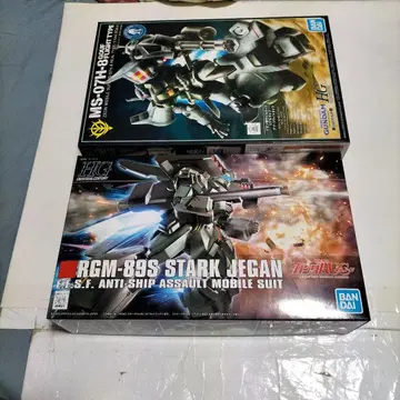 HG MS-07B-3 구프 커스텀 & RGM-89S 스타크 제간