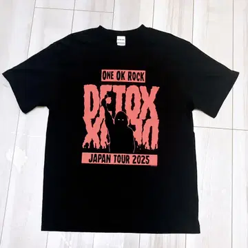 ONE OK ROCK DETOX 티셔츠 L 사이즈
