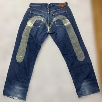 evisu 데님 40 x 35 대흑 에비수 빅카모메 에비수