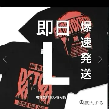 ONE OK ROCK 원옥 DETOX 2025 티셔츠 L 사이즈
