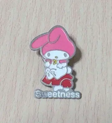 마이멜로디 핀 배지 Sweetness 1999년 제조