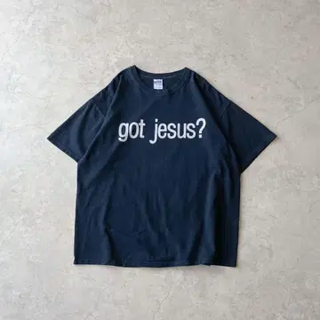 90s~ got jesus? T셔츠 GILDAN 메시지 빈티지