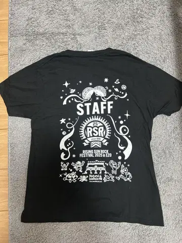 RISING SUN ROCK FESTIVAL 2025 STAFF 티셔츠
