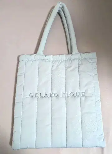 GELATO PIQUE ONLINE 한정판 퀼팅 토트백 덕질
