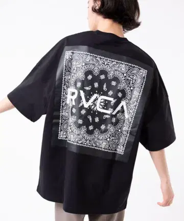RVCA/루카 WEAR 별주 BANDANA BACK PRINT TEE