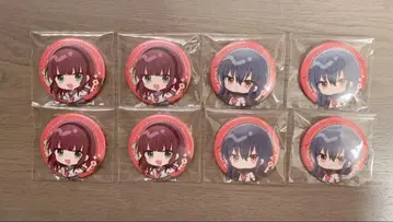Angel Beats! 캔뱃지 미니 캐릭터 8개 세트