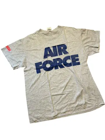 90s AIR FORCE Print 티셔츠 ONEITA 싱글 스티치