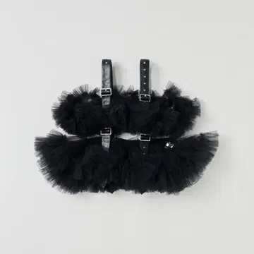 noir kei ninomiya tulle belt dress