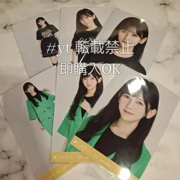 노기자카46 이케다 테레사 T셔츠 도쿄 썸머 자켓 6종 컴프 브로마이드