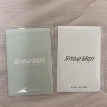 SnowMan 미야타테 료타 트레이딩 카드 세트