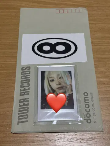 TWICE 채영 친필 사인 폴라로이드