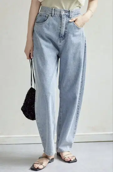 thevon 커브 데님 S