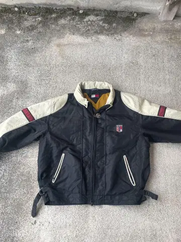 아노짱 착용 타미힐피거 가죽 TOMMYHILFIGER 자켓