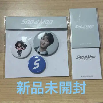 SnowMan 1st popup 한국 와타나베 쇼타 3세트