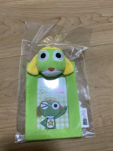 개구리 중사 케로로 트레이딩 카드 케이스 카드 홀더 봉제 인형