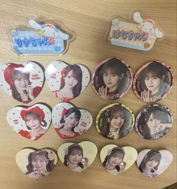 이코럽 브로마이드 캔 배지 미니 포토 카드