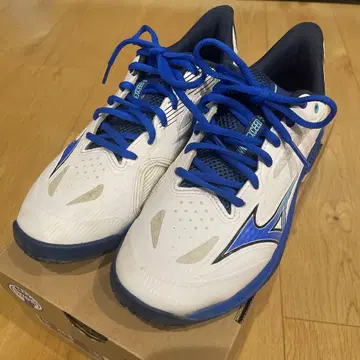 웨이브 엑시드 5 와이드 OC 미즈노 23.5cm 테니스 신발