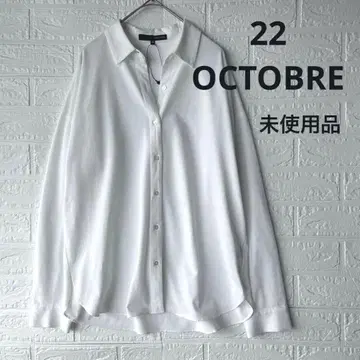 [ 미사용품 ] 22 OCTOBRE 22 옥테이블 긴팔 셔츠 스트레치