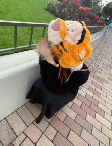 티거 팬캡 디즈니 곰돌이 푸 머리띠