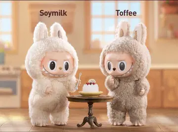 POPMART labubu macaron 마카롱 Soymilk