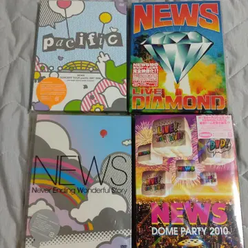 NEWS DVD 초회 한정판 4개 세트