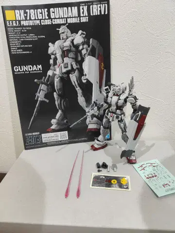 HG 1/144 건담 EX (복수의 쿠이) 건담 프라모델 조립 완료