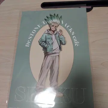 Dr.STONE 믹스 가든 콜라보 카페 이시가미 센쿠