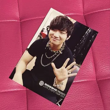 BIGBANG D-LITE 테 LOVE&HOPE TOUR 엽서
