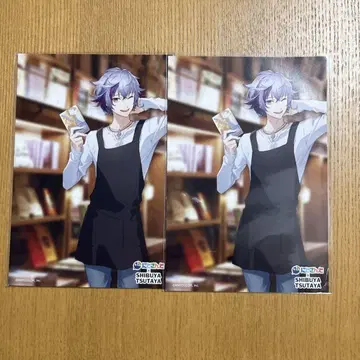 니지산지 후와 미나토 시부야 TSUTAYA 츠타야 혜택 엽서 하자품