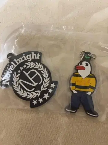 Novelbright 캡슐 러버 마스코트 엠블럼 저스틴