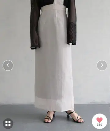 앙제므 시어 타이트 스커트