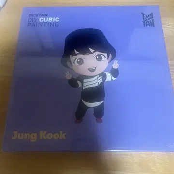 TinyTAN DIY CUBIC PAINTING Jung Kook