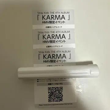 Stray Kids 4th Album KARMA 시리얼 코드