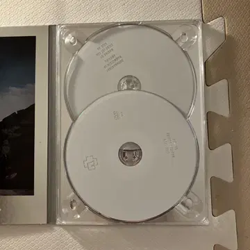 람슈타인 2장 세트 DVD 미국 국기 디자인