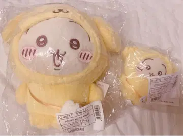 치이카와 (먼작귀) 산리오 토끼 폼폼푸딩 봉제 인형 마스코트