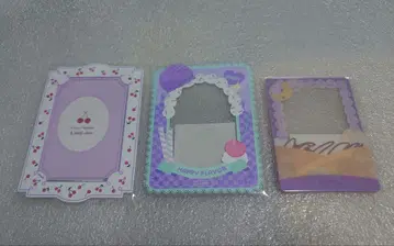 후쿠야 캐릭터 복권 퍼플 아이스크림 파라솔 체리 모자 꽁지