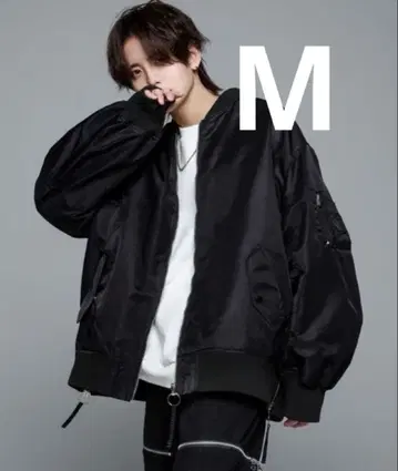 리버서블 밀리터리 MA-1 블루종