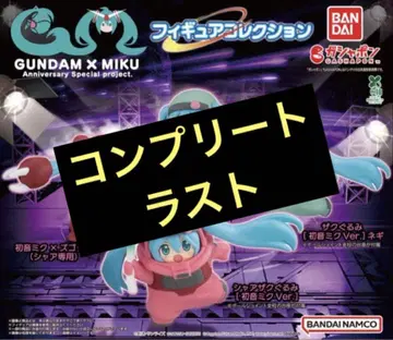 GUNDAM x MIKU 하츠네 미쿠 건담 피규어 전 4종 세트 컴프