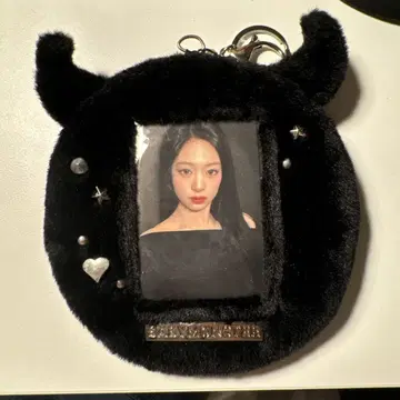 BABYMONSTER 트레이딩 카드 홀더 블랙