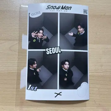 Snow Man 1st POPUP 프린트 클럽 메구로 렌
