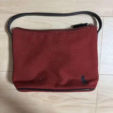 랄프 로렌 숄더백 90s 00s 자수 로고 vintage