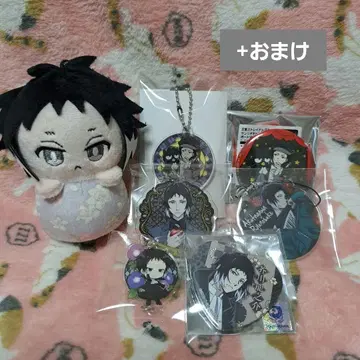 문호 스트레이독스 삐요코누이+아크릴 키링+캔뱃지 아쿠타가와 류노스케