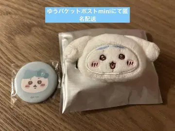 산리오 치이카와 (먼작귀) 헤어 클립 마법 매트 캔뱃지 하치와레