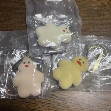 mojojojo 가챠가챠 스트랩 3개 세트